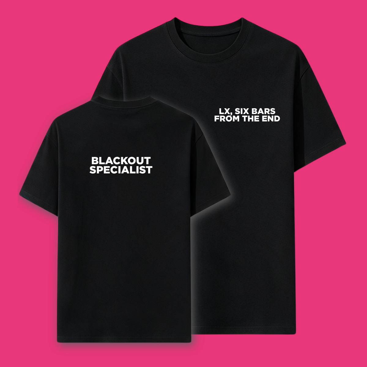 Blackout Specialist — LX, six bars from the end